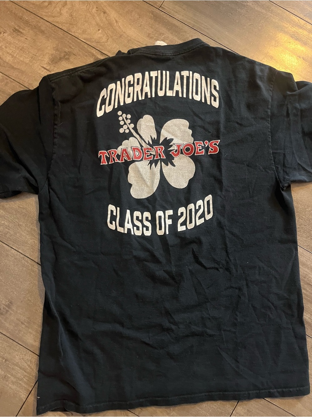 Port and Company Black "Congratulations Class of 2020" Trader Joe's Graphic Tee